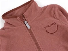 Viking pink fleecejakke